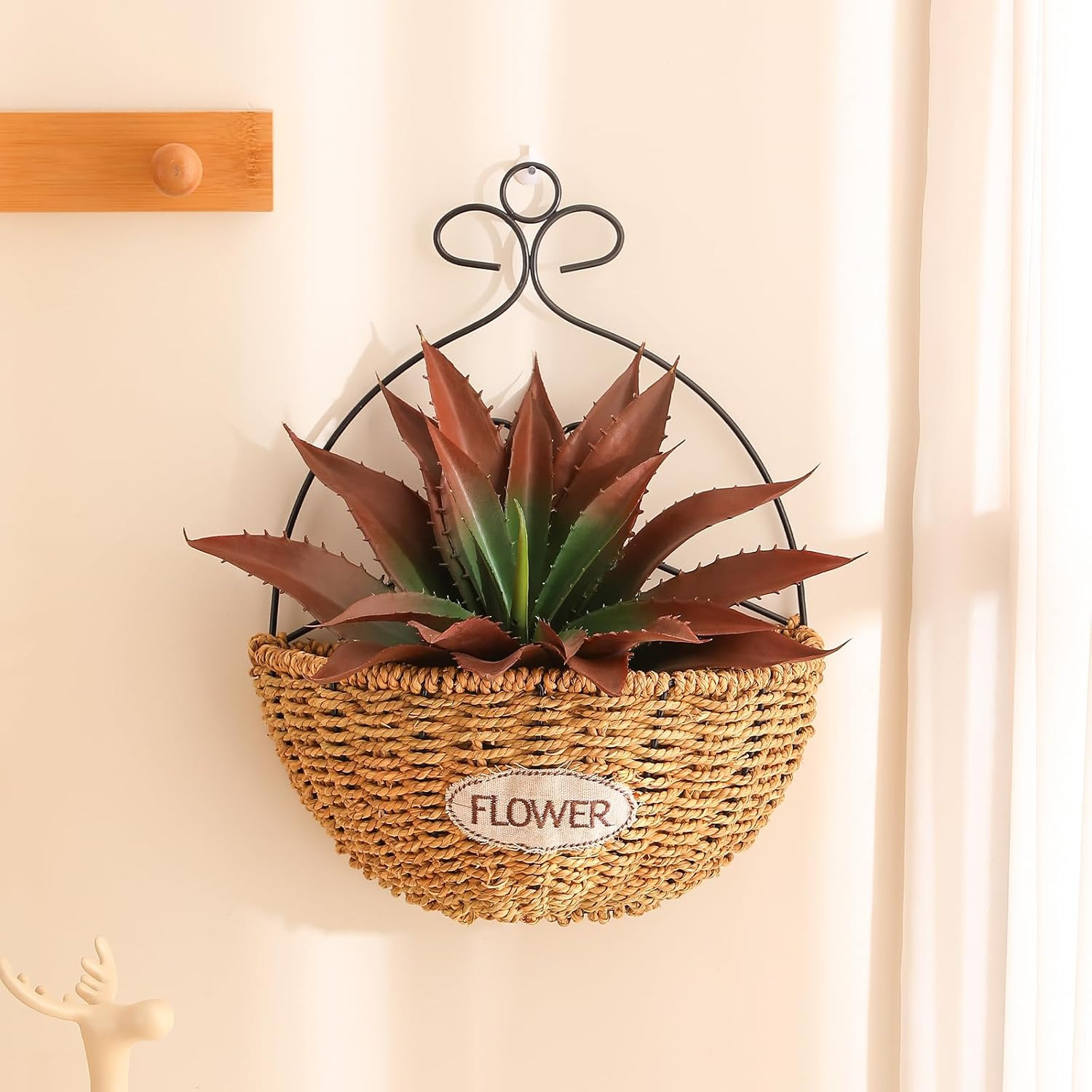 Large Artificial Succulents Aloe Plants Real Touch Fake Flowers Unpotted for Hom