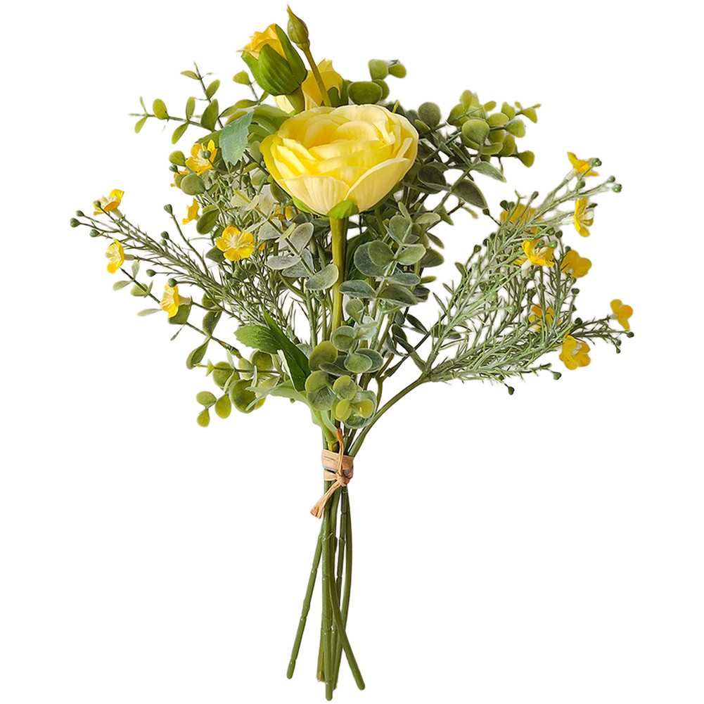 Artificial Lotus Flower Bouquet Silk Bridal Wedding Handheld Decoration
