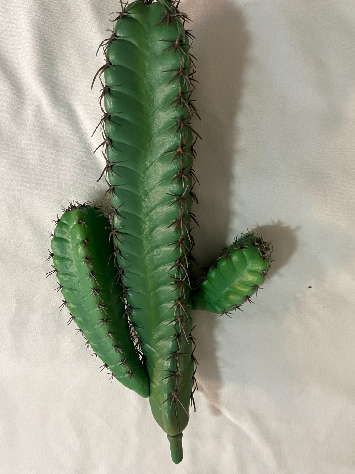 Artificial Cactus Green 7 inches wide and 15 inches tall Southwest decor NEW