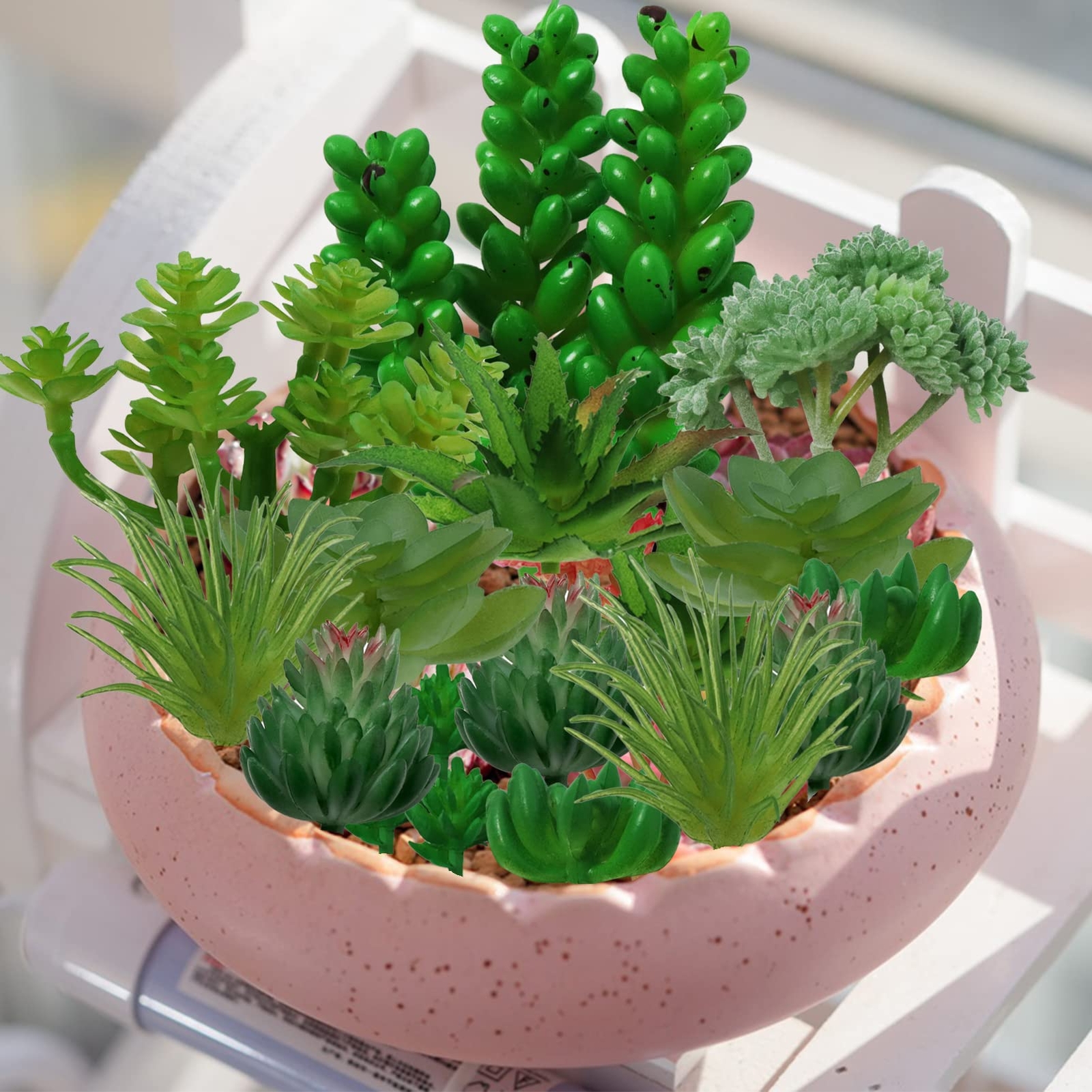Fake Succulents Unpotted Realistic Plants Mini Artificial Succulent Plants