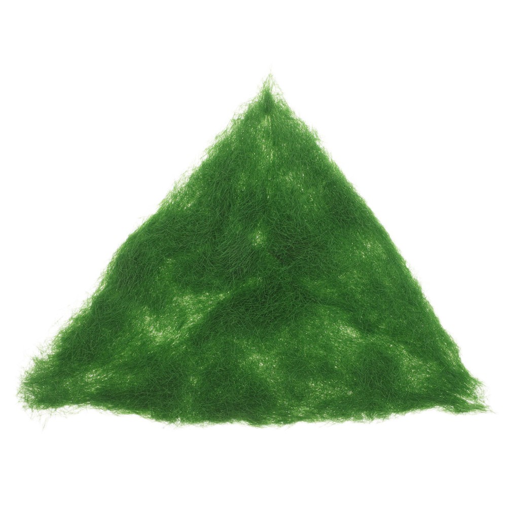 1 Pack Reusable Nylon Faux Moss for Fairy Garden Miniature Model Green Decor