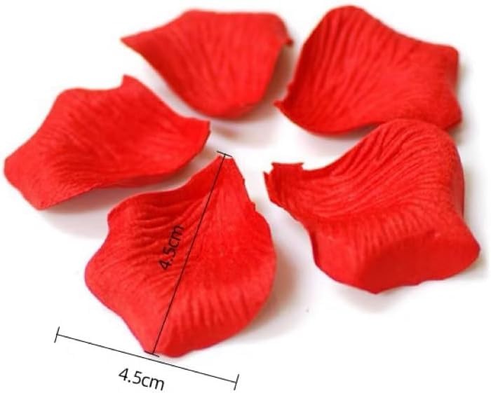 500 Pcs Gold Artificial Silk Flower Petals Silk Rose Petals Fake Petals Emula…