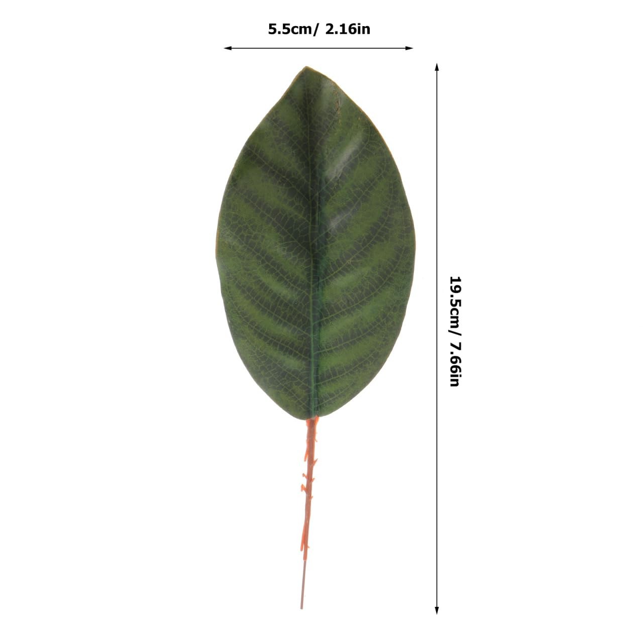 30 Pcs Artificial Magnolia Leaves 7.67 Inch Faux Leaves for Crafts Green Leaf…