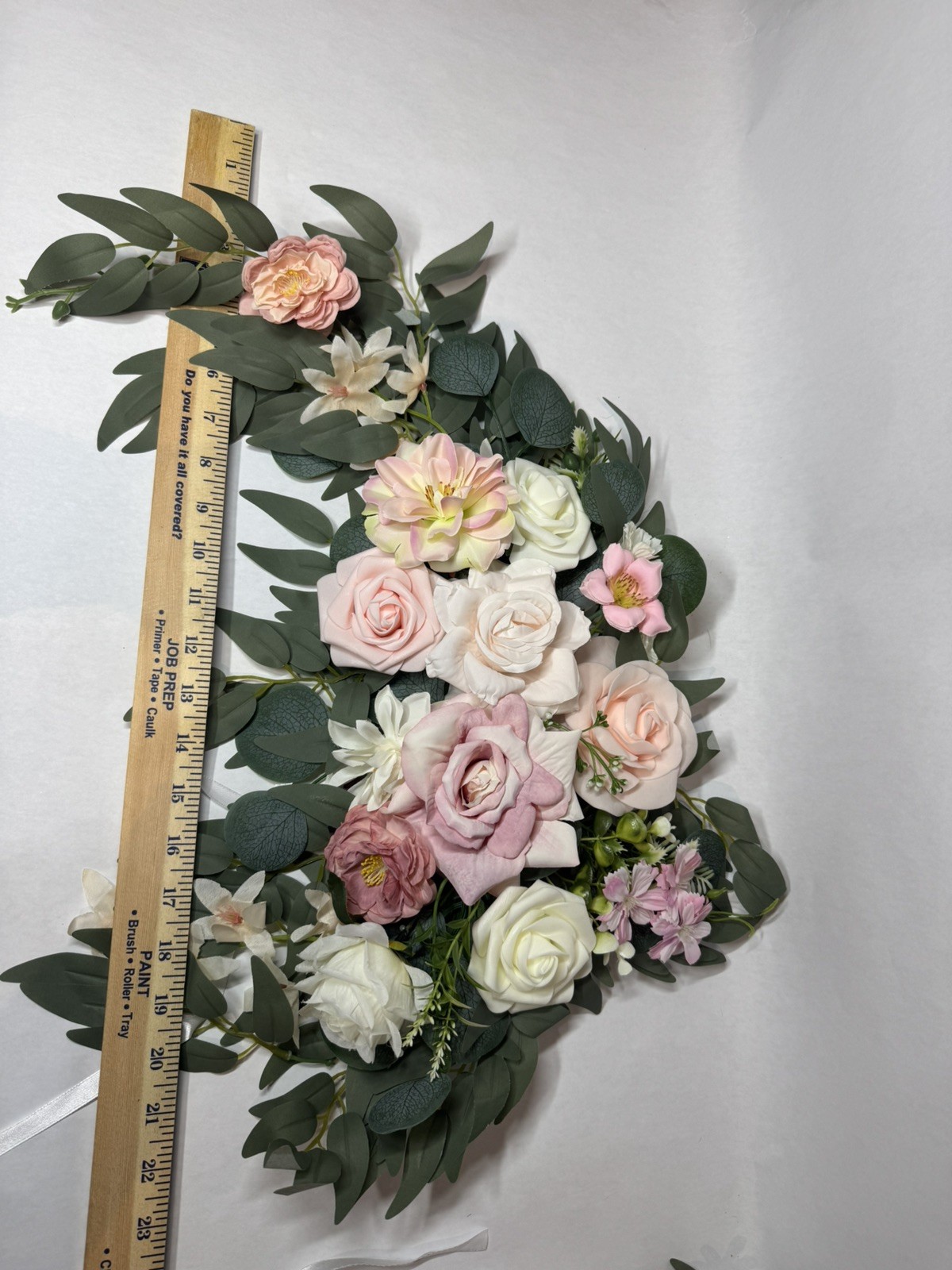 Artificial Wedding Arch Flowers Kit Lifelike Silk Foam Decoration Events New