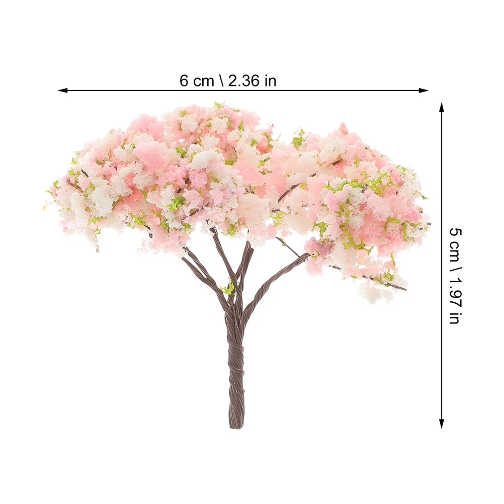 10pcs Artificial Flowers Fake Cherry Blossom Decorations Wedding Flower