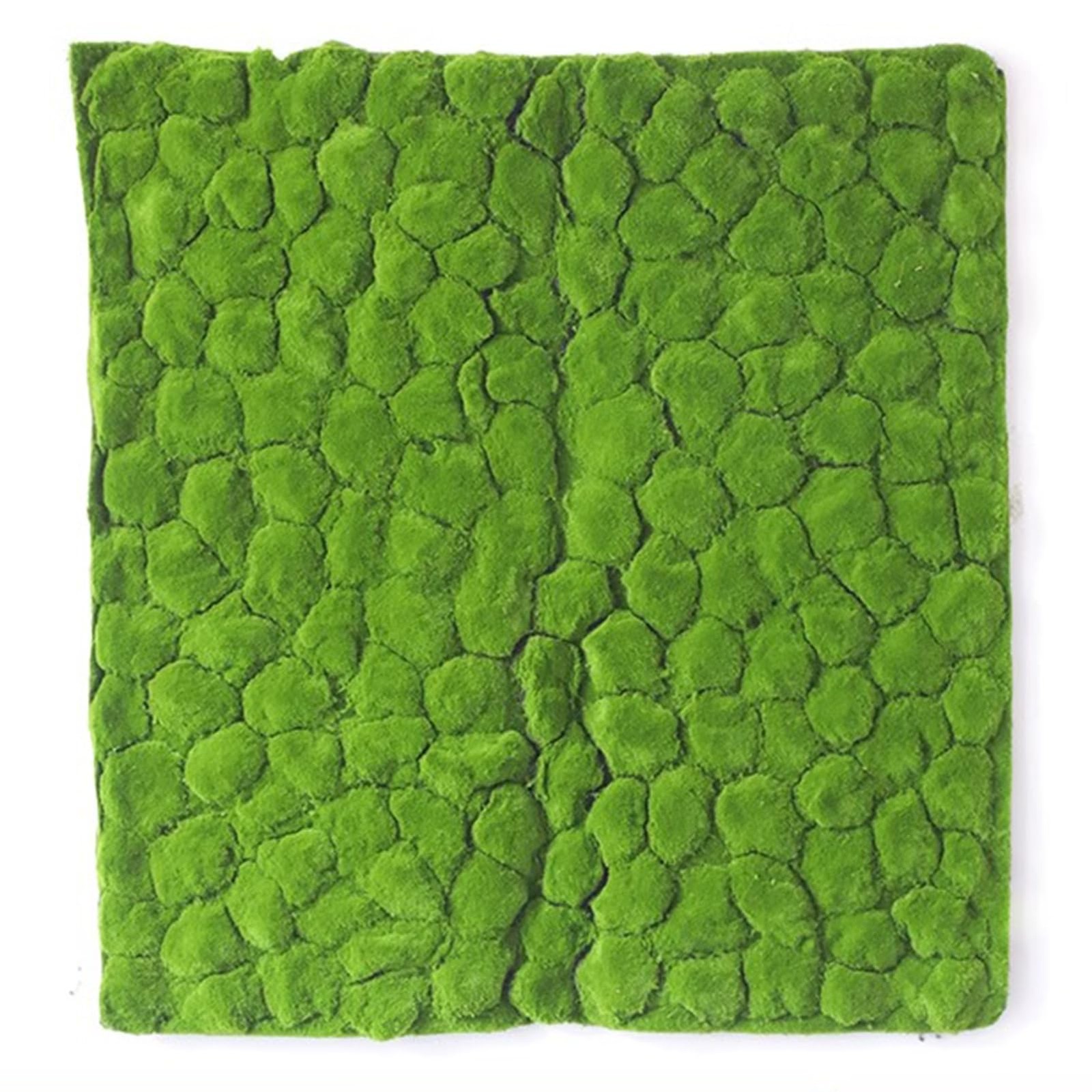 Simulation Artificial Moss Mat 1x1m(3.2×3.2ft) DIY Fake Grass Rug for Patio H…