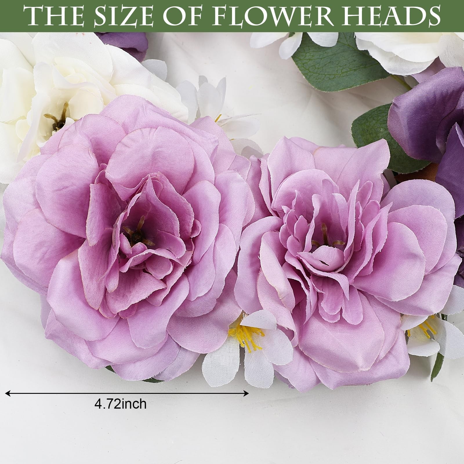 Artificial Silk Roses Flower Heads for Wedding Decorations – 50 Pieces Realis…