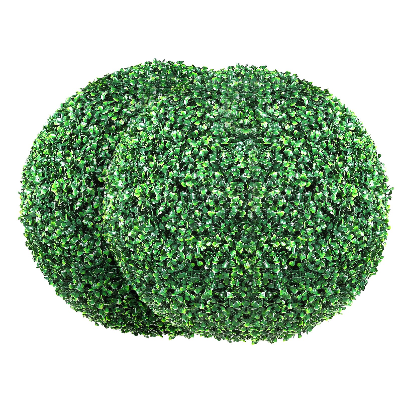 VEVOR 2PCS 16″ 40cm Artificial Topiary Greenery Ball Fake Plants Outdoor Décor