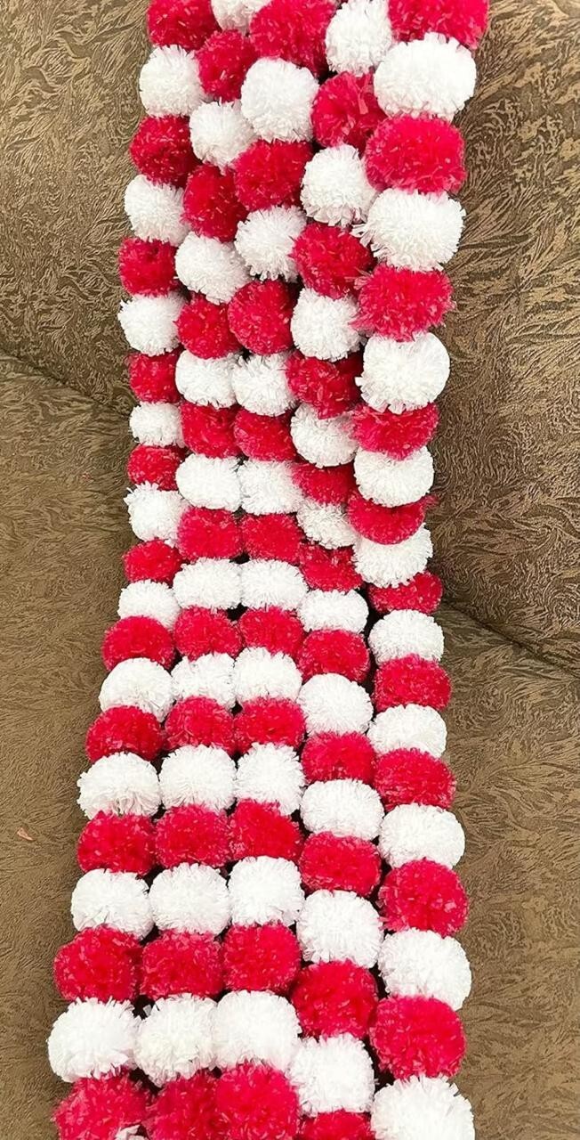 Indian Marigold Flower Artificial Decorative Deewali Marigold Garland home decor