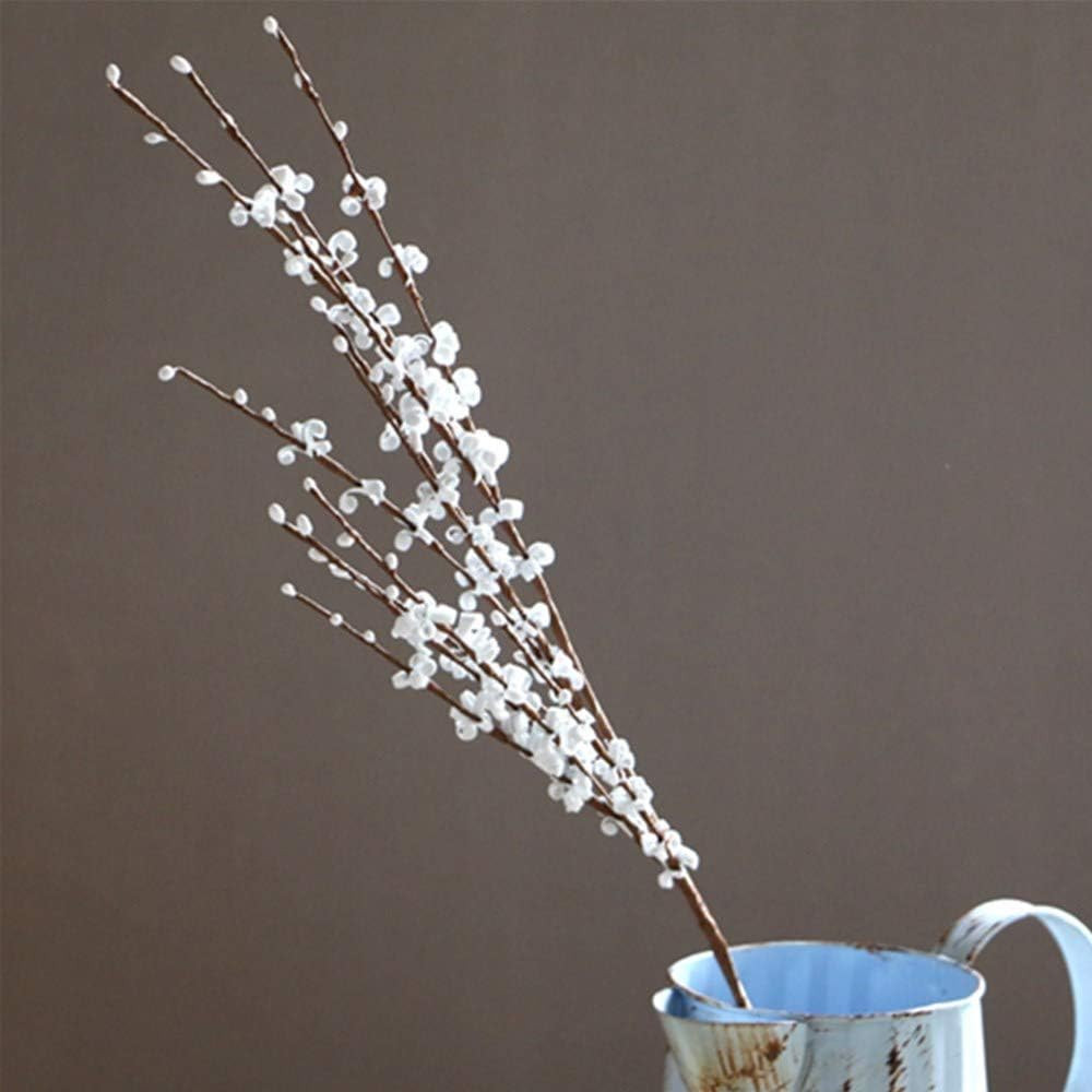29.5” Long 10 Pcs Stem Artificial Jasmine Flowers Tall Fake Flower Bouquet Faux