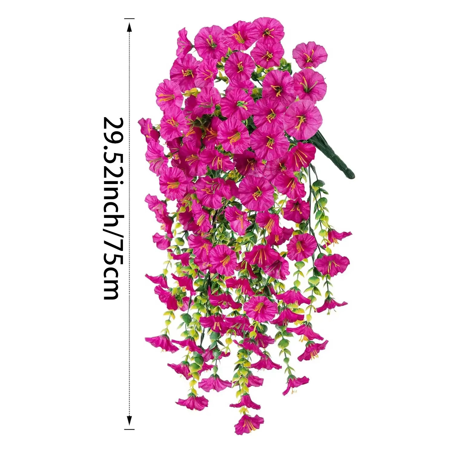 Realistic UV-Resistant Artificial Hanging Flowers for Easter & Weddings