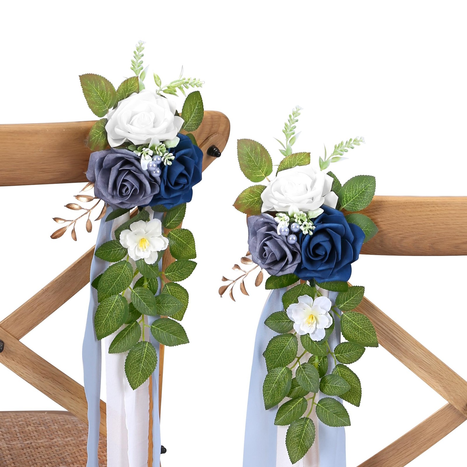 DreamBuilt 10 Blue Wedding Aisle Decorations