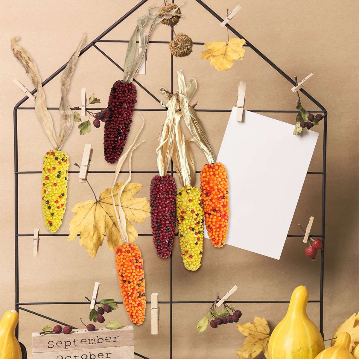 Fake Corn Decors Artificial Corn Prop Decorative Corn Models Foams Party Decor