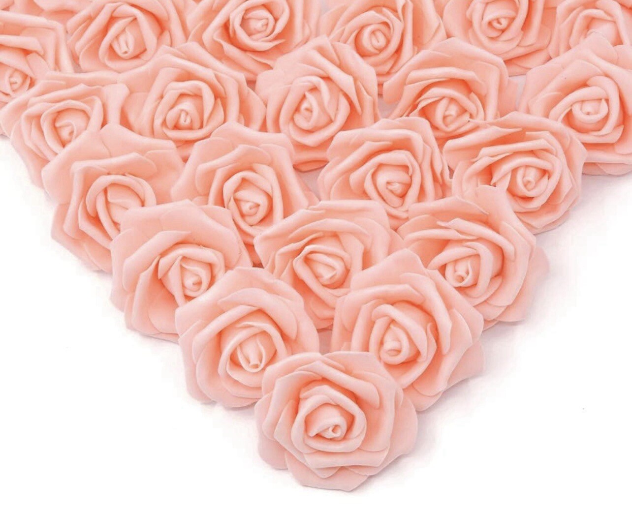 ✅ Artificial Flowers Roses Heads, 700 Pcs Faux Flowers Multiple Colors Included