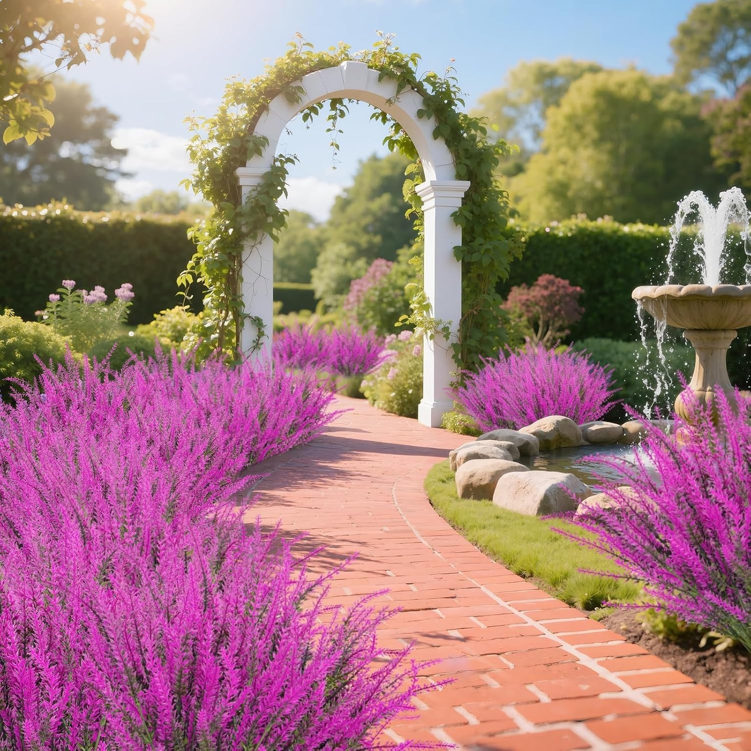 Long-Lasting Fuchsia Lavender: 12 Bundles Perfect for Centerpieces & More
