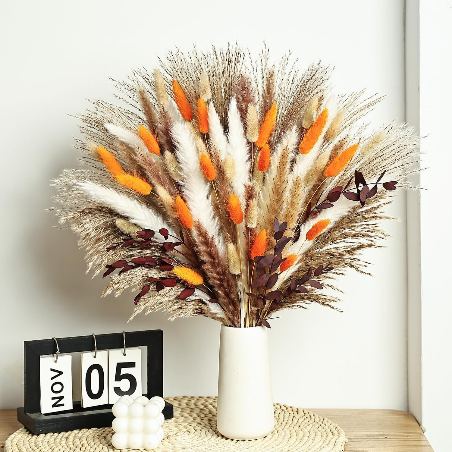 Dried Pampas Grass Bouquet Boho Rustic Wedding and Home Table Wedding Rustic Dec