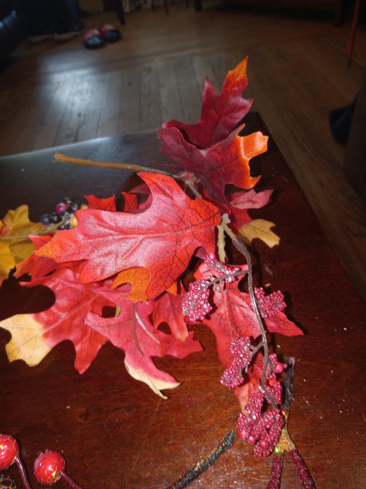 Lot Of Holiday Fall Berry Sprays Stems Harvest Artificial Home Decor Farmhouse