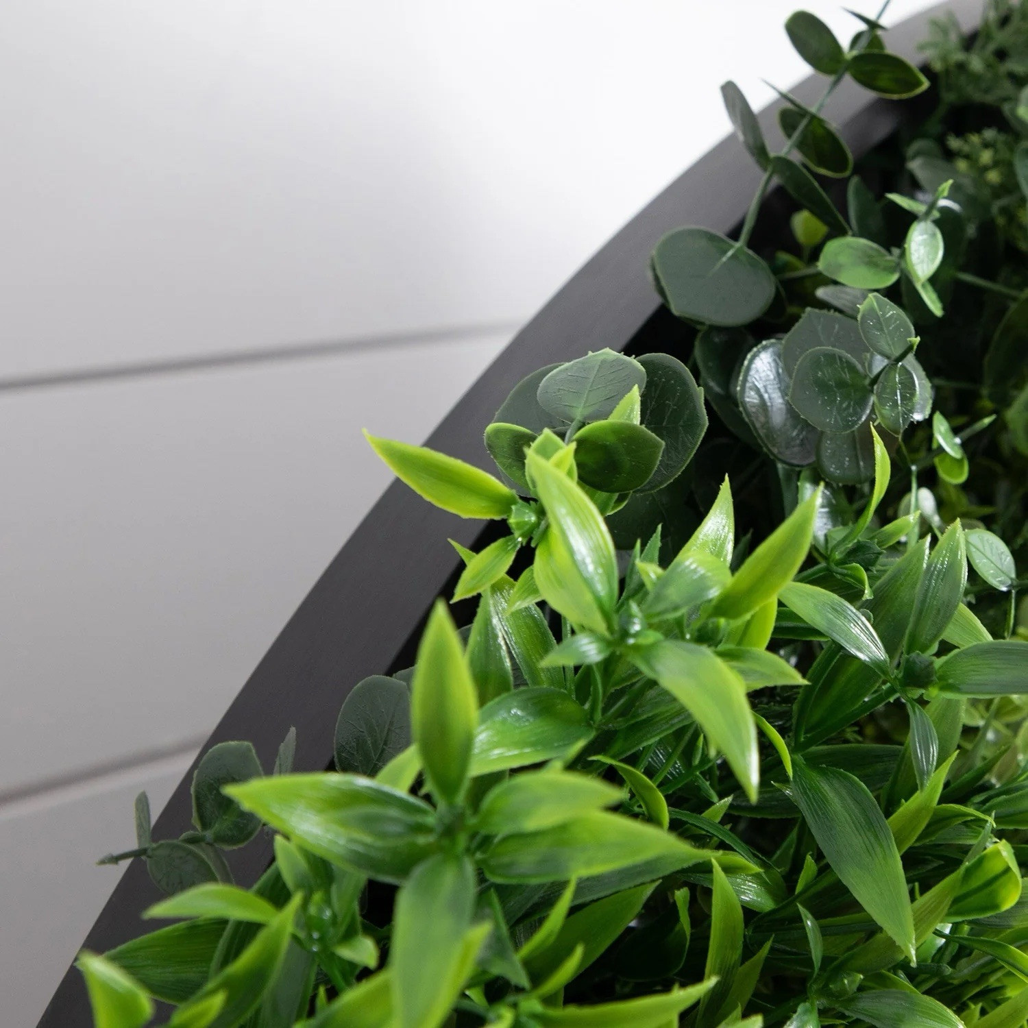 38” UV Resistant Amazon Rainforest Artificial Living Wall Art Panel With Frame