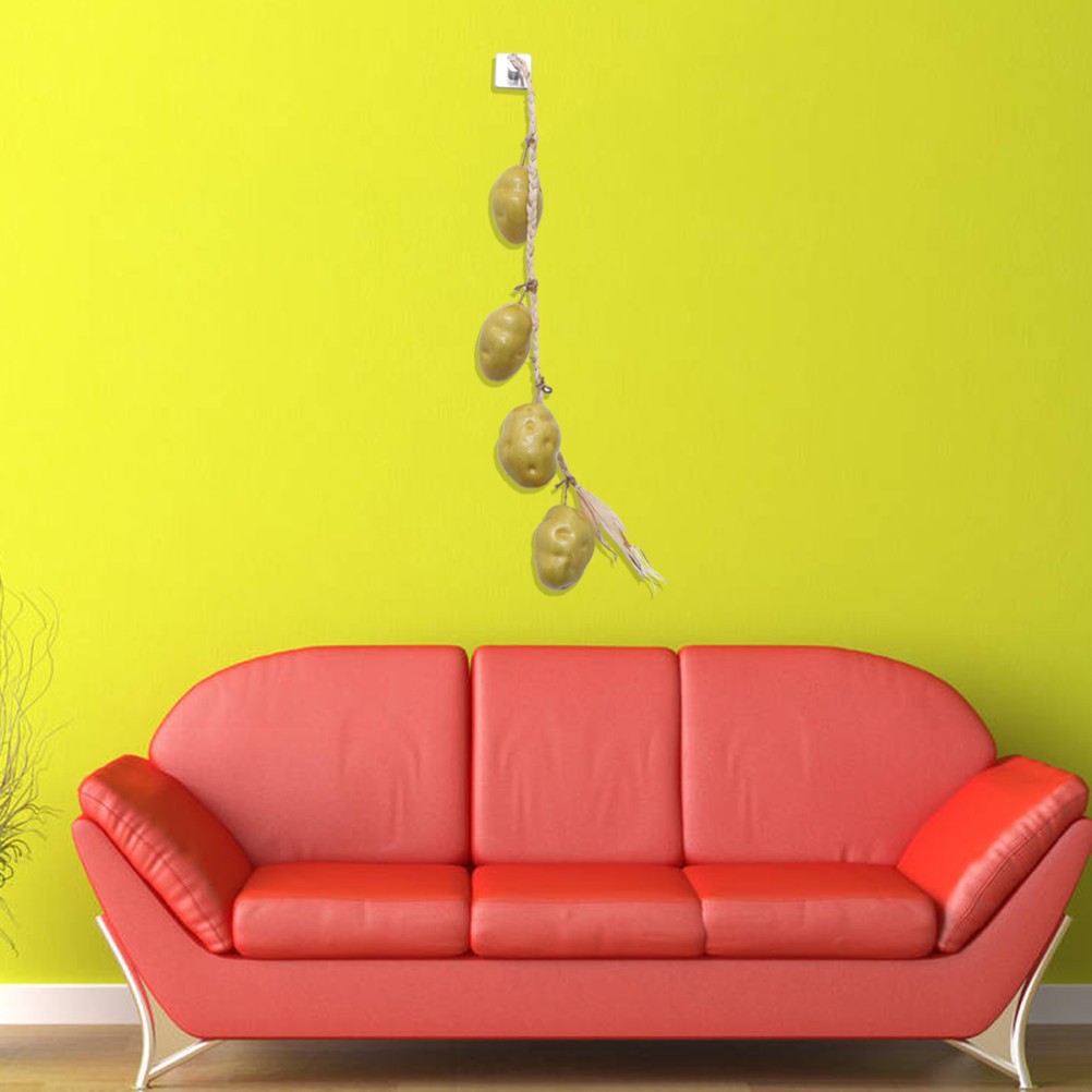 Artificial Hanging Plants Multi For Courtyard Decoration 1Pcs 25.2×3.5×2.8in