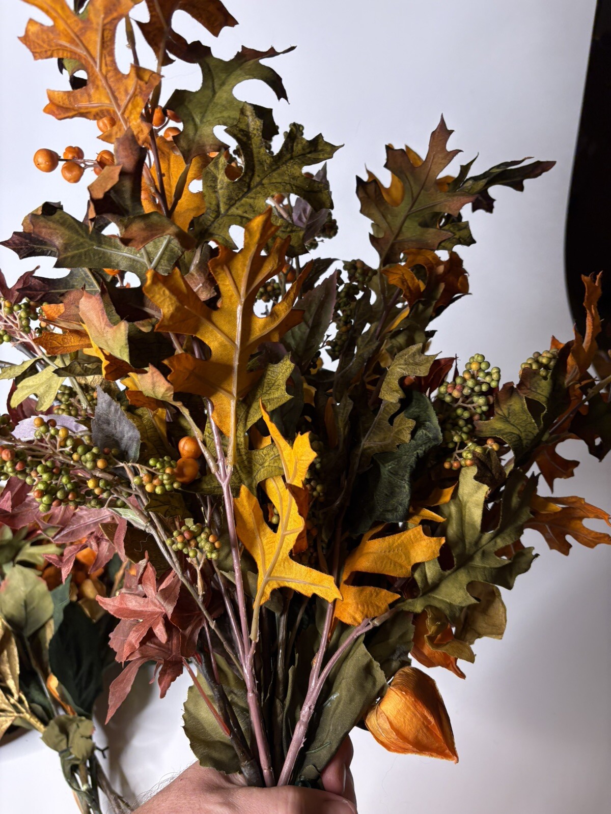 Michaels 2 Fall Arrangements -Enhance Your Autumn Decor w/ Var Artificial Plants