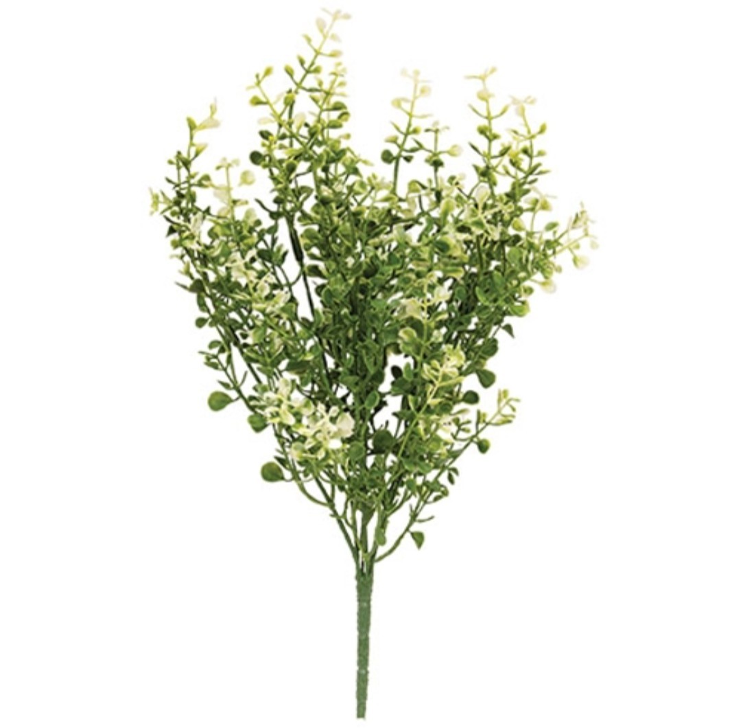 14″ Cream Tipped Baby’s Grass Floral Pick Decor