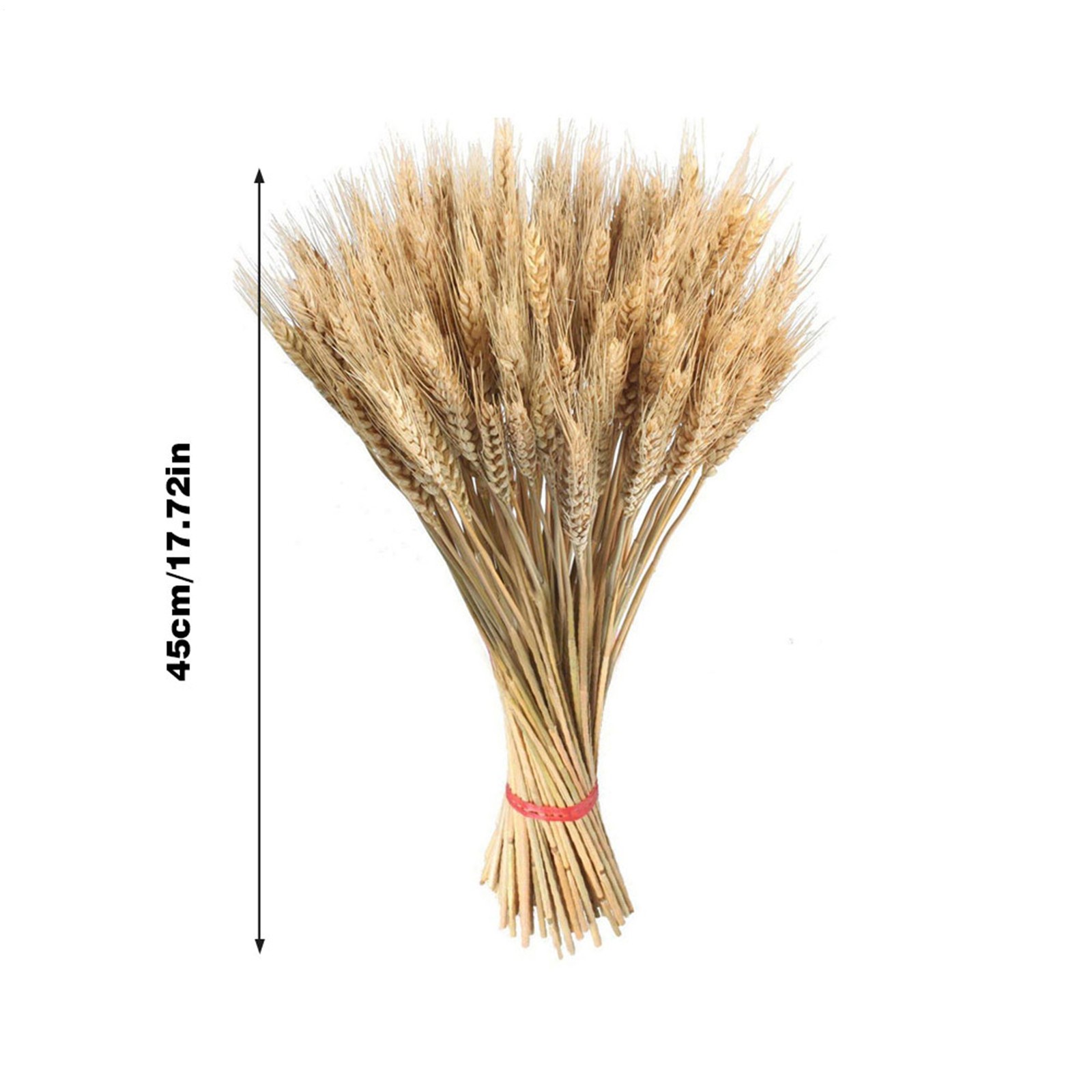 100pcs Dried Natural Wheat Stalks DIY Craft Bouquet Bunch Wheat For Home Decor