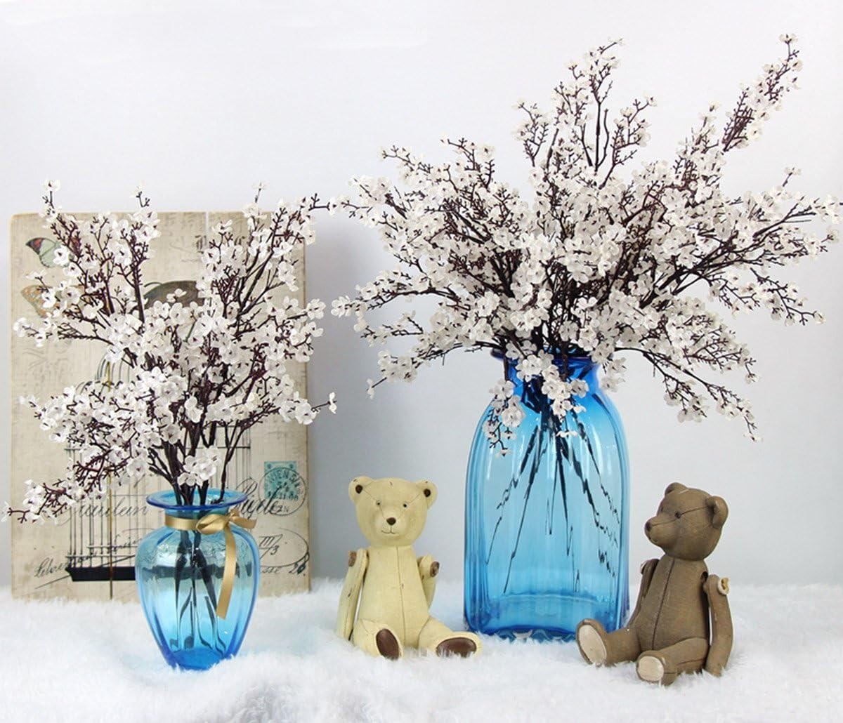Small Artificial Flowers Realistic Faux Floral