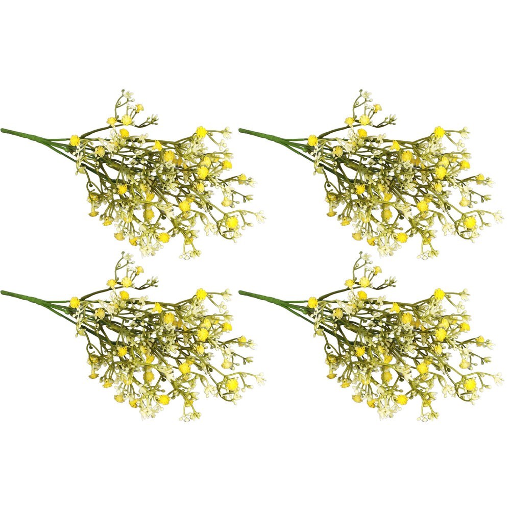 4 Pieces Fake Baby Breath Artificial Gypsophila Flowers for Wedding Decor