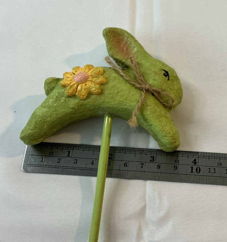 Easter Bunny Pick for Floral Art or Gifts – 15.5 Inch