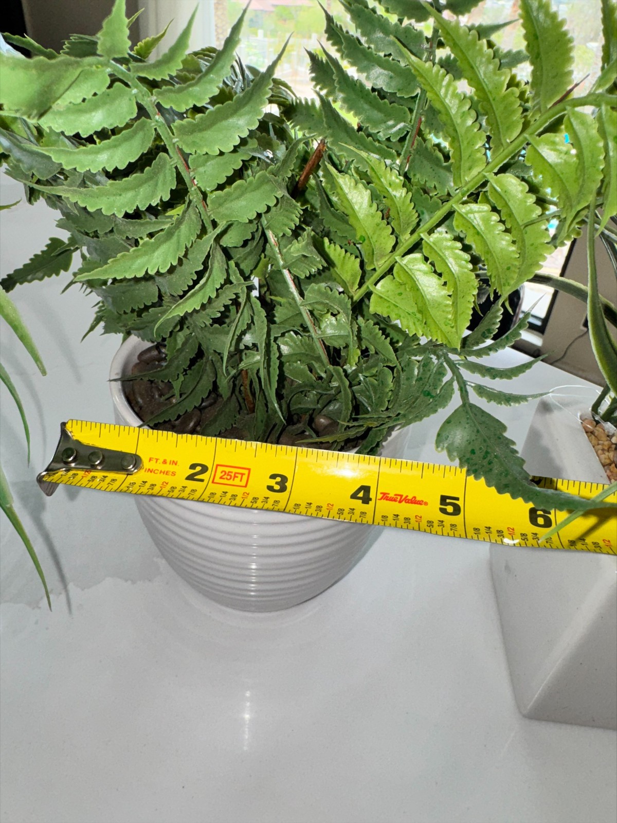 Set of 3 Artificial Faux Plants In Decorative Pots Greenery Home Decor