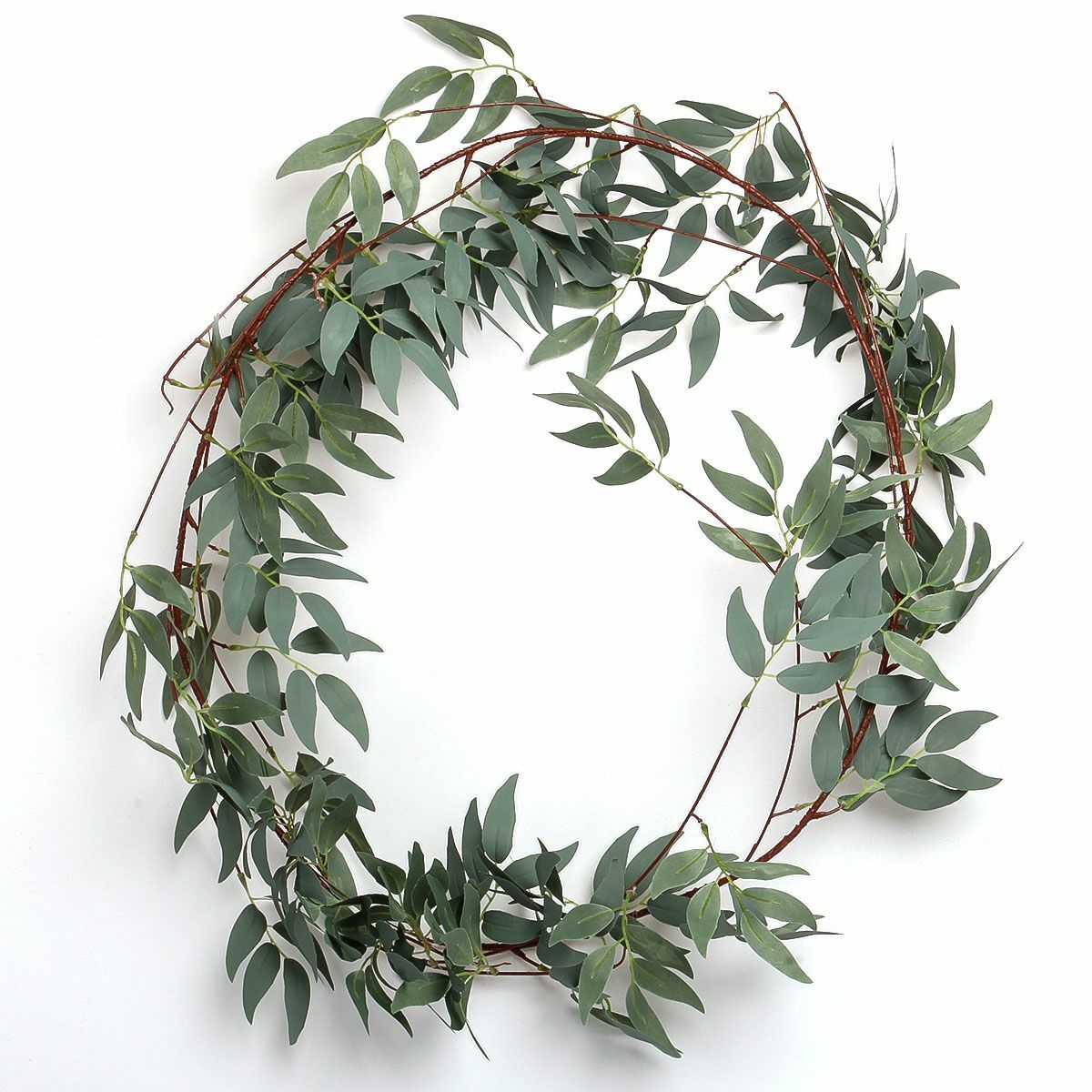 200cm Artificial Eucalyptus Leaves Garland Vine Wedding Greenery Home Wall Decor