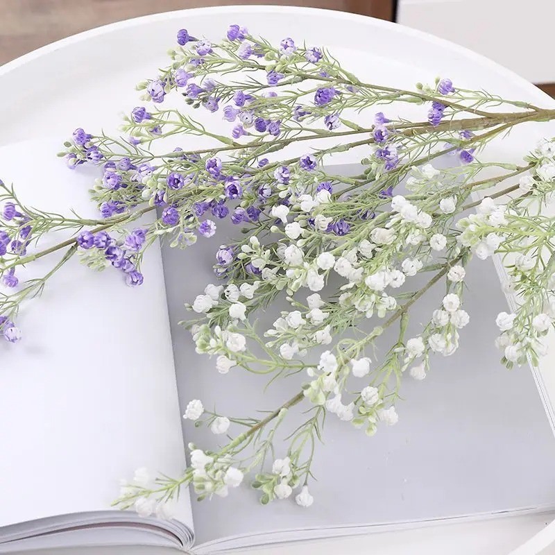 NEW Artificial Gypsophila Flowers Baby’s Breath Wedding Bouquet Home Decor Bunch
