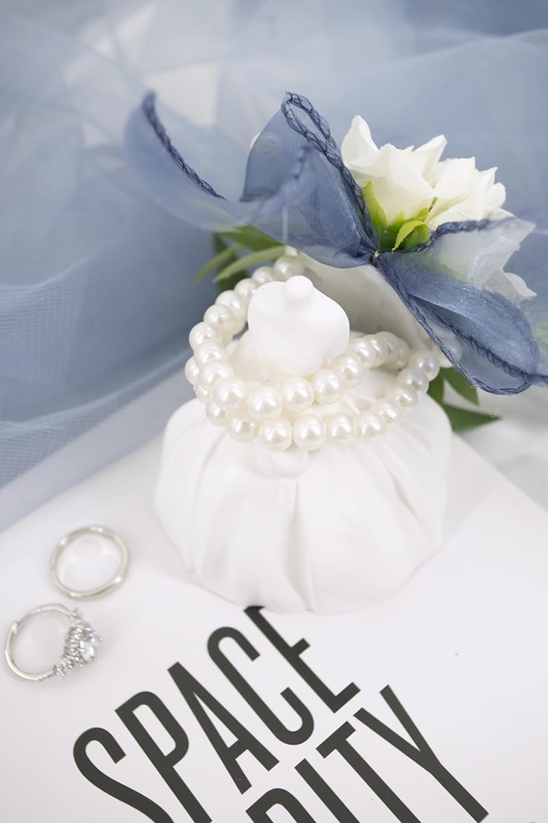 Light Blue Corsage Boutonniere Set Wedding Prom Artificial Rose Men Suit