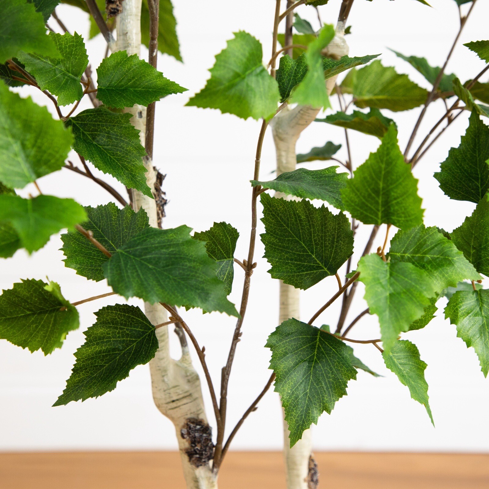 7’ Artificial Birch Tree Home Decor. Retail $259