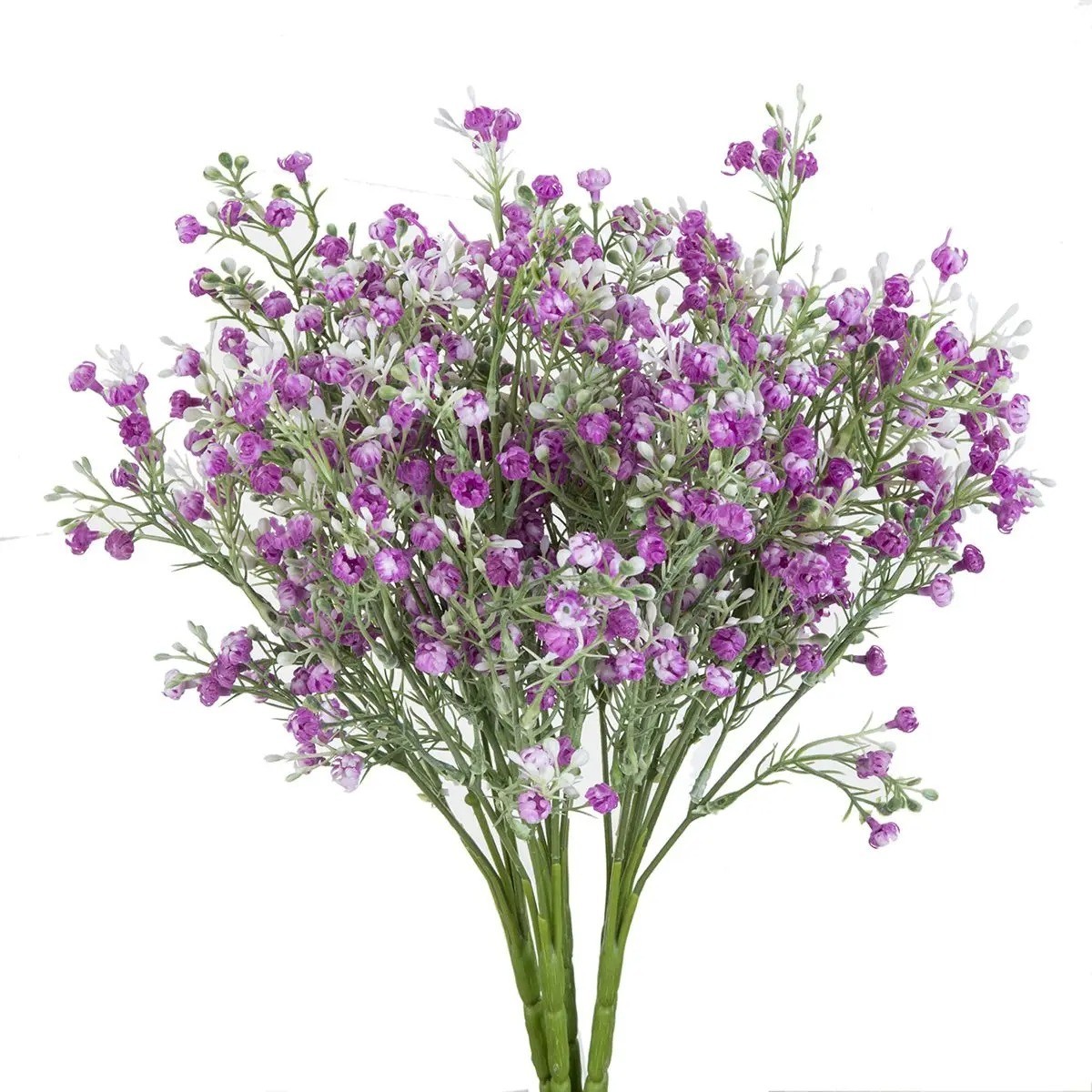NEW Artificial Gypsophila Flowers Baby’s Breath Wedding Bouquet Home Decor Bunch