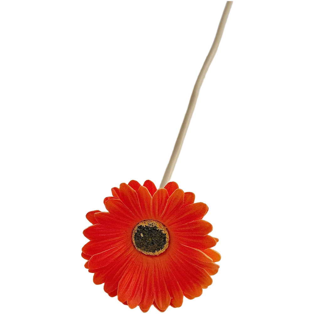 PU Artificial Gerbera Daisy Flowers for Wedding for hotel Home Decor Floral