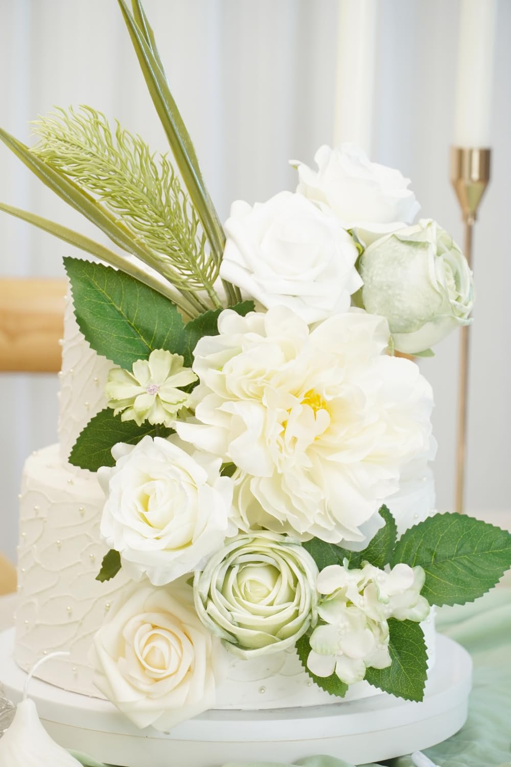 Artificial Flower Combination Box Set Artificial Flower Loose Leaves and Stems D