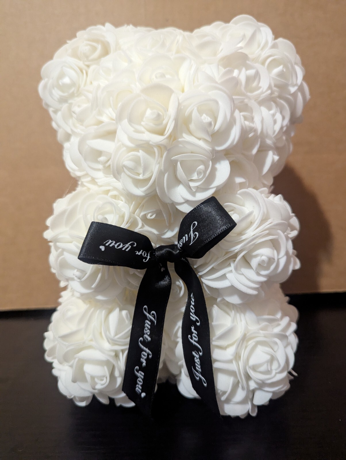 Artificial Flower Eternal Rose Teddy Bear best gift for any Ocassion.