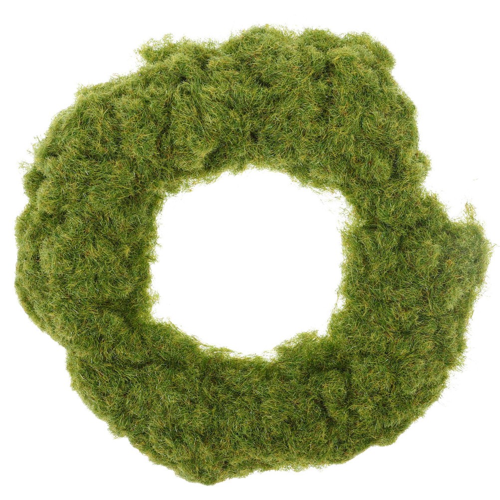 1 Pack Reusable Nylon Artificial Moss for Decor Greenery Moss Decorative