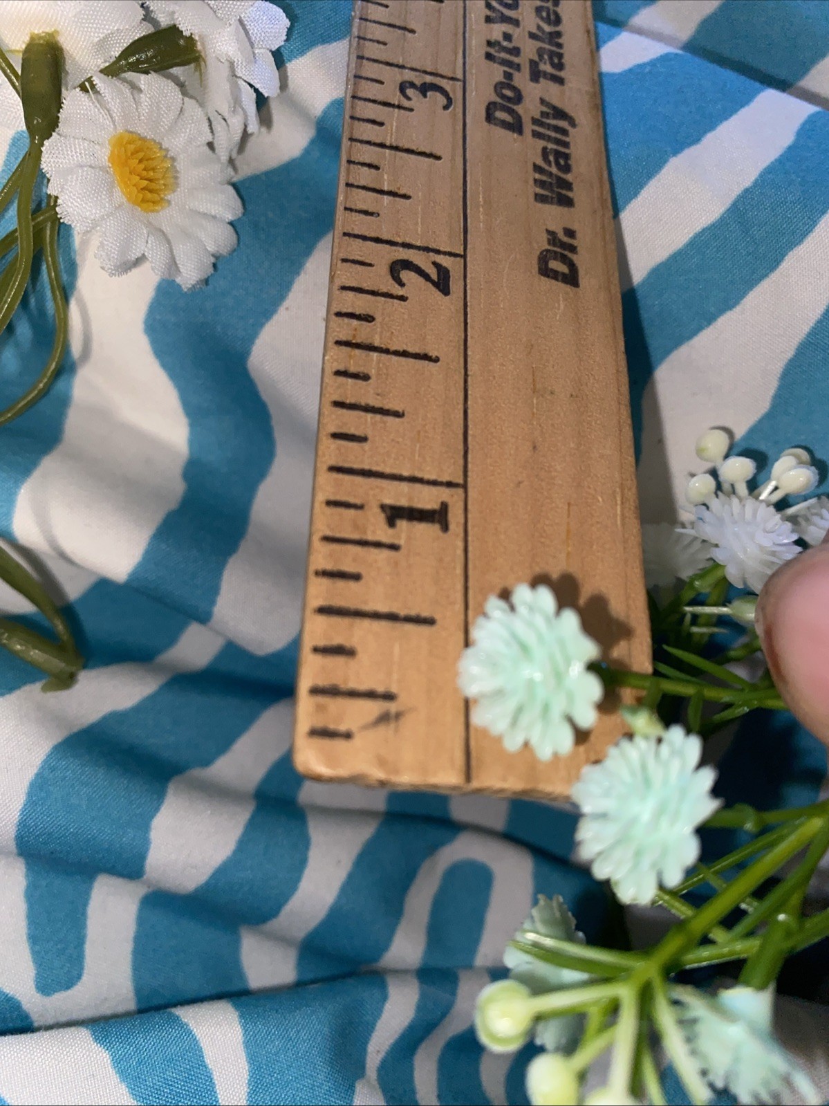 Vtv Deco Plastic Stem Floral Lot 1960’s Miniatures