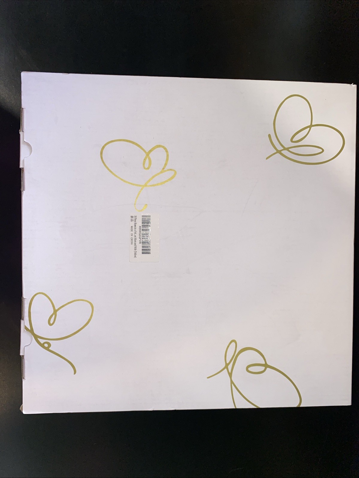 Preserved Yellow Roses In Luxury White Box 50 Ct