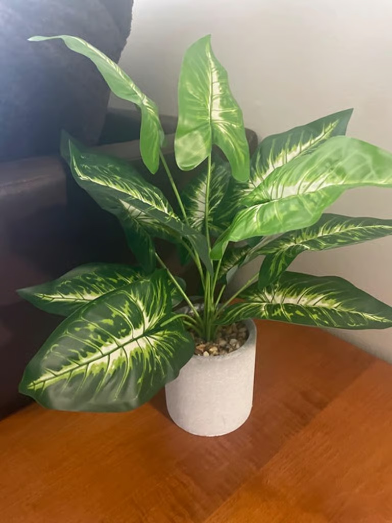 16″ Artificial Tropical Plant for Home & Office Decor