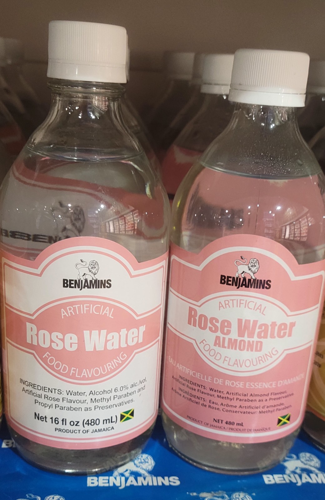 Benjamins Artificial Rose Water (pack of 2)
