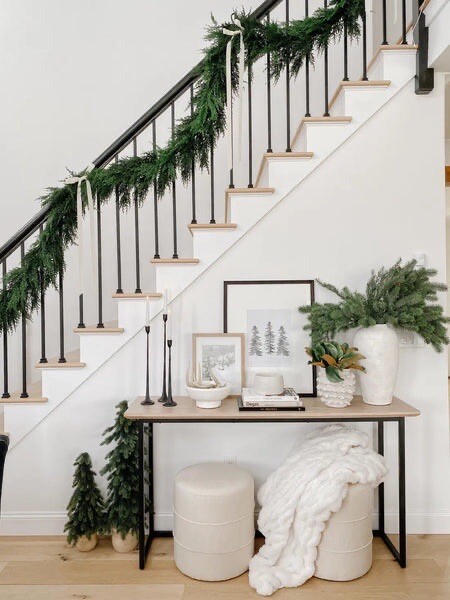 60” Cedar Topiary Artificial Garland Holiday Door Home Decor. Retail $89