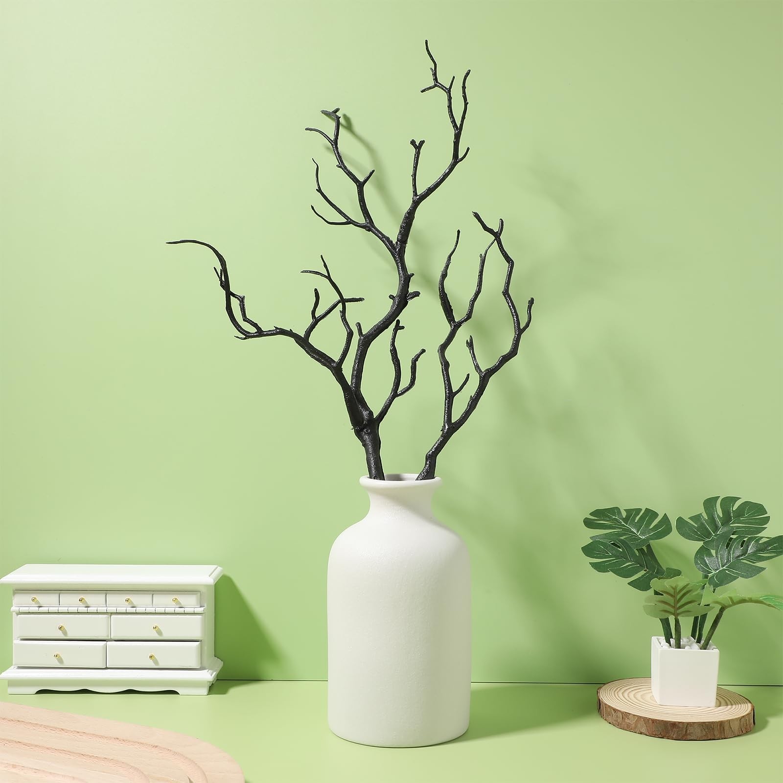 Artificial Antler Dried Tree Branches 13.76” Art Witch Antler Branch Decorat…