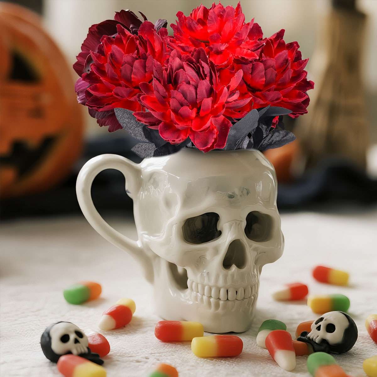 Bouquet Artificial Faux Silk Rose Flowers Wedding Party Events Decoration Xmas