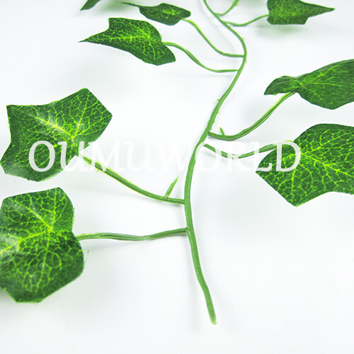 Artificial Ivy Leaf Fake Ivy Vine Garlands Decor Hanging for Wedding Party 12pcs