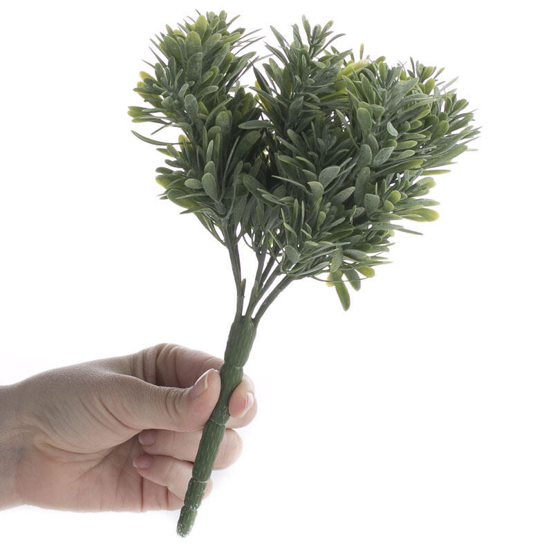 Package of 4 Small Artificial Shrub 9″ Floral Bushes