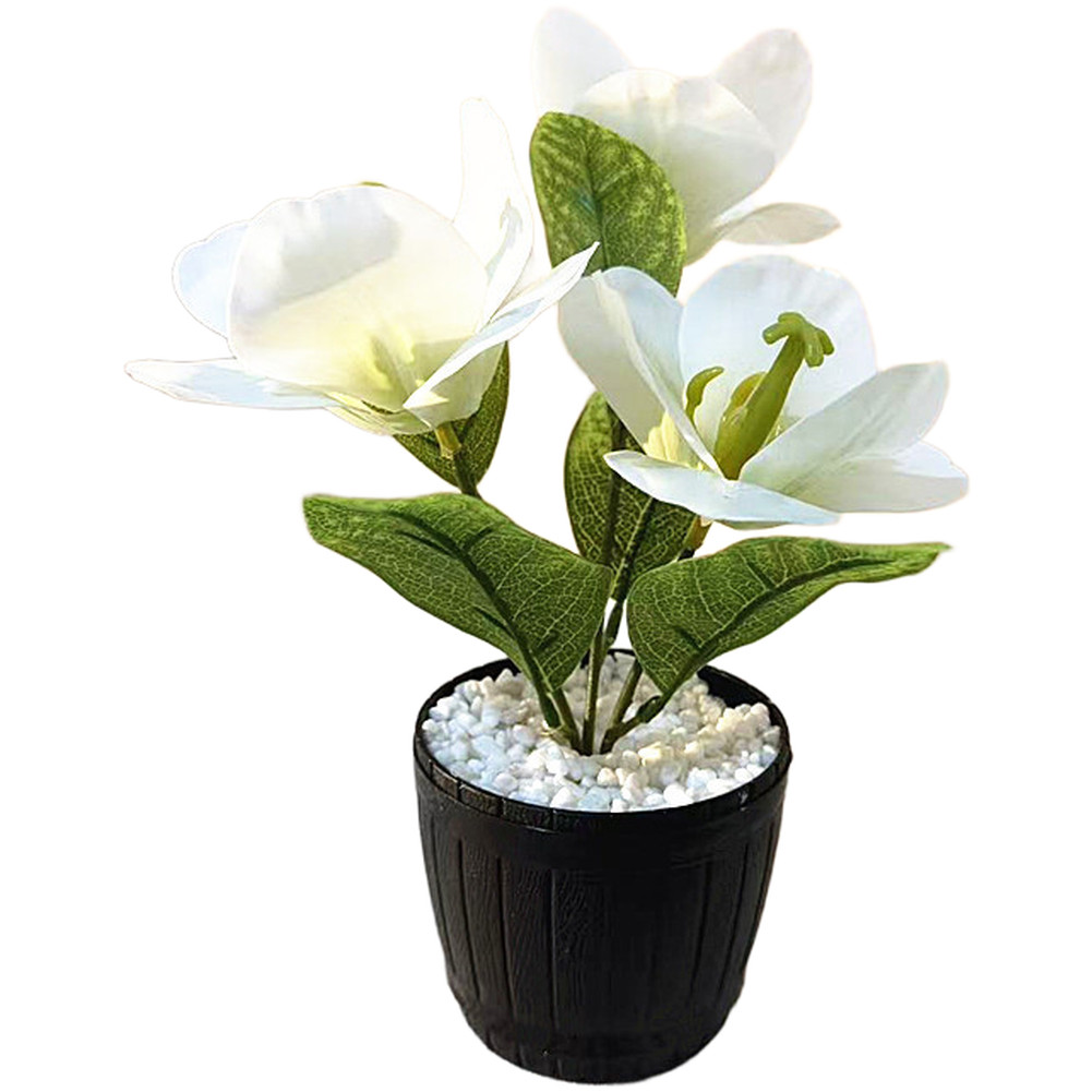 Artificial Flower with Realistic 3D Printed Design for Multiple Displays Blue