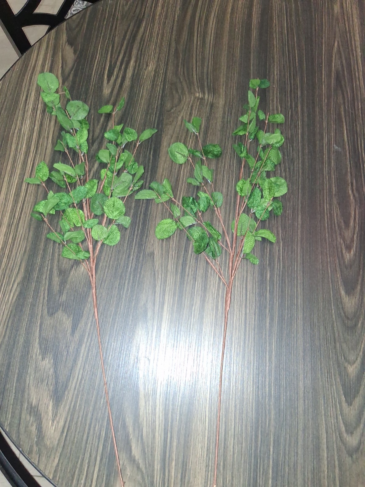 NWOT Bundle Of 31″ Real Touch Deep Green Faux Eucalyptus Stems!!